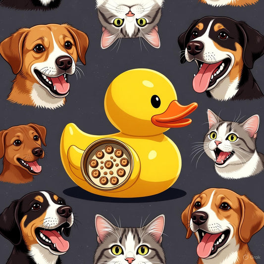 Quack Treats Puzzle Feeder: Spark Joy in Every Mealtime